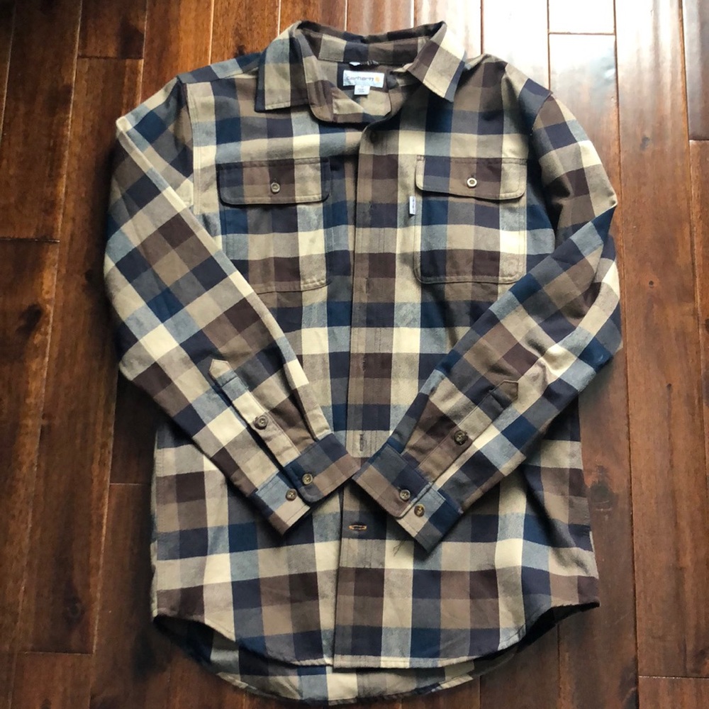 NWOT Men’s Carhartt Flannel Medium
